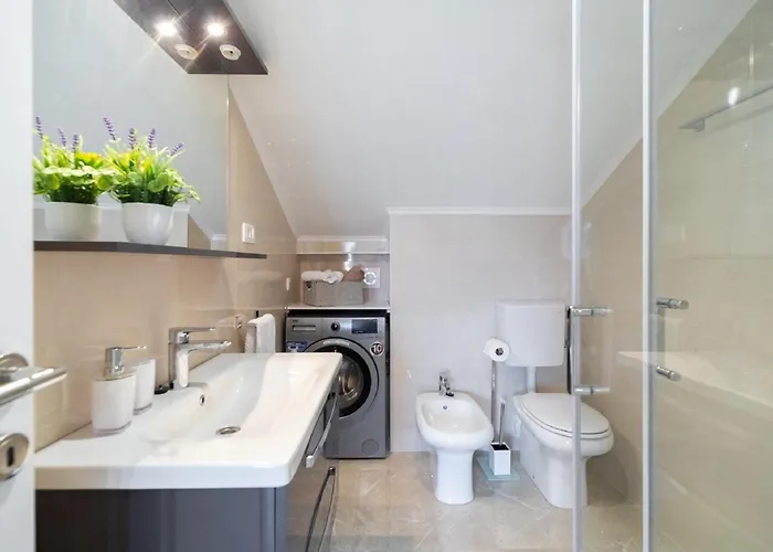 公寓 Dragojevic - Two Bedroom With Terrace And Sea View 尼亚卢卡