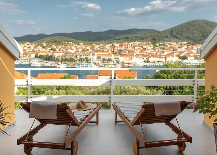 公寓 Dragojevic - Two Bedroom With Terrace And Sea View